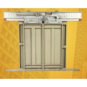 درب طبقه توس تمام اتوماتیک سانترال با پنل 4 سانتی متر ایران