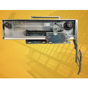 درب داخل کابین توس نیمه اتوماتیک دو لته با پنل 2/5 سانتی متر و کمان ایران