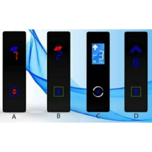 شستی طبقه آلومین لیفت روکار تاچ ایران