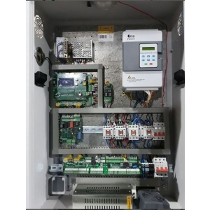 تابلو فرمان سامان آسانسور تک فاز با درایو QMA-Q7000 مجهز به سیستم نجات اضطراری ایران