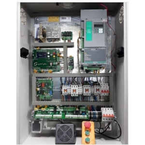 تابلو فرمان سامان آسانسور گیرلس مجهز به سیستم نجات اضطراری ایران