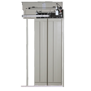 درب داخل کابین کهکشان سیستم رو نیمه اتوماتیک تلسکوپی دو پنل ایران