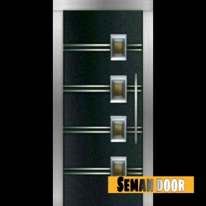 درب لولایی سمان مدل استیل 003 ایران