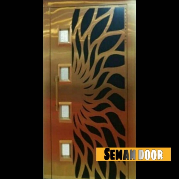 درب لولایی سمان مدل استیل 004 ایران