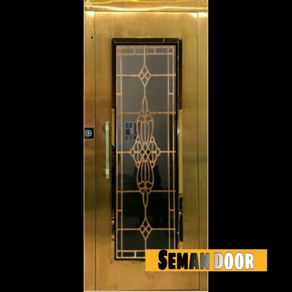 درب لولایی سمان مدل استیل 009 ایران