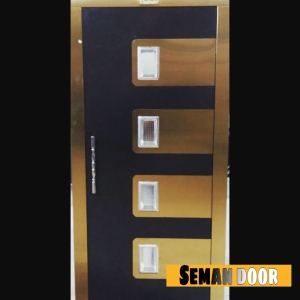 درب لولایی سمان مدل استیل 010 ایران