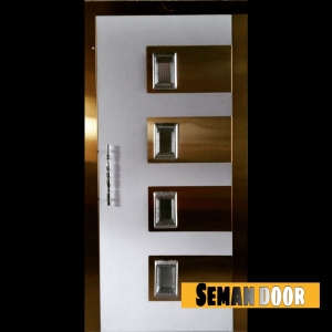 درب لولایی سمان مدل استیل 012 ایران