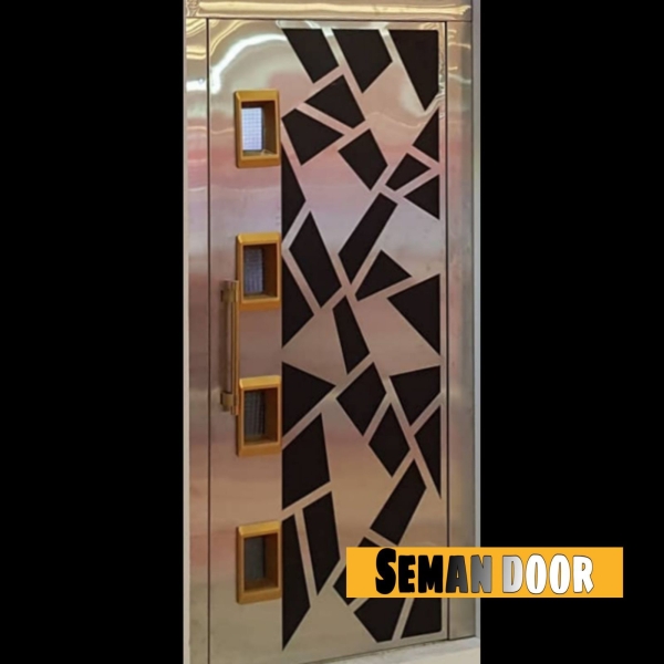 درب لولایی سمان مدل استیل 015 ایران