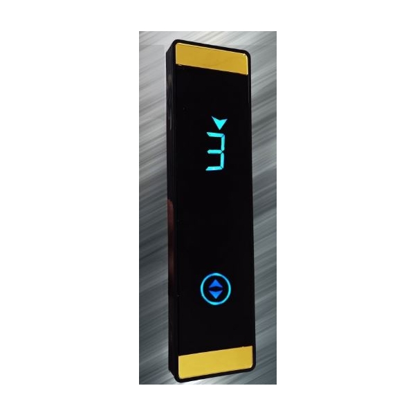 شستی طبقه آریانا نوین مدل M102 طلایی سری لمسی ایران