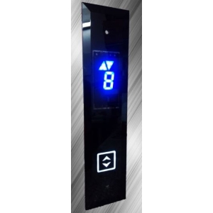 شستی طبقه آریانا نوین مدل لمسی توکار شیشه ای ایران