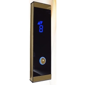 شستی طبقه آریانانوین پوش باتن مدل M102 طلایی ایران