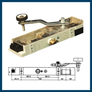 قفل بهران طبقه لولایی راست ایران