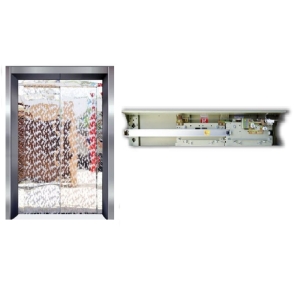 درب طبقه روانکار سماتک تمام اتوماتیک تلسکوپی 100 دو لته ایران