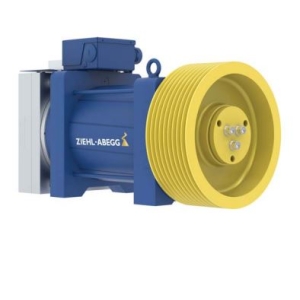 موتور گیرلس زیلابگ SM210.60B- 17.1 KW- VVVF- 1.6m/s آلمان