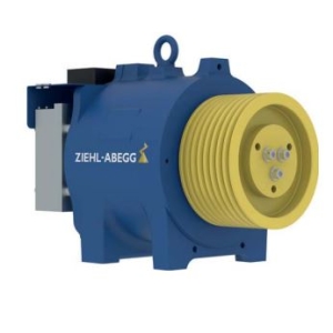 موتور گیرلس زیلابگ SM200.20C- 6.6 KW- VVVF- 1.6m/s آلمان